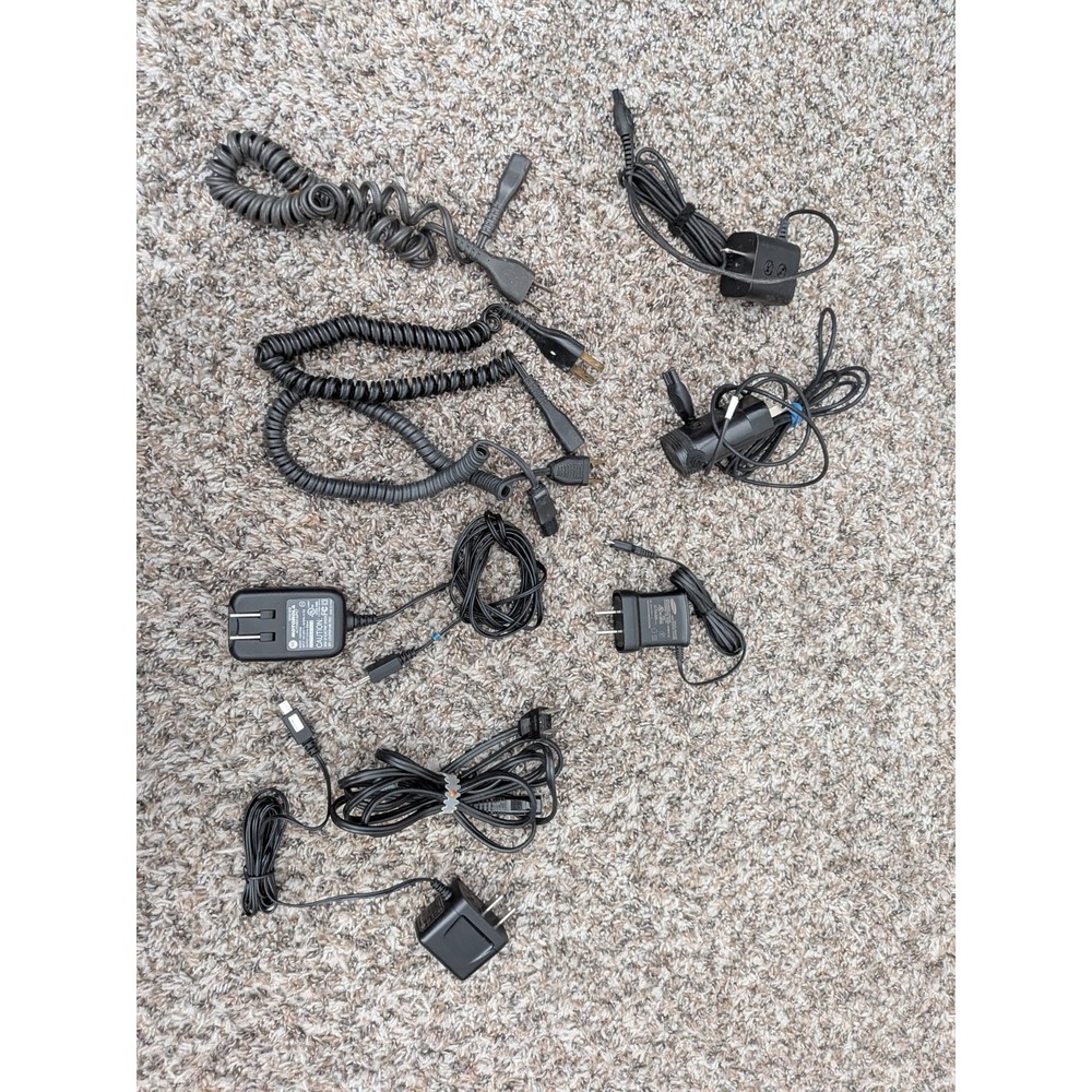 Charging / AC Cable Lot - 9‎ Cables, Phillips, Samsung, Motorola Etc